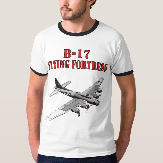 FESTUNG DES FLIEGEN-B-17 T-Shirt (Vorderseite)