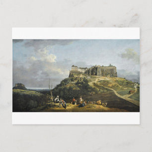 Festung Konigstein von Bernardo Bellotto Postkarte