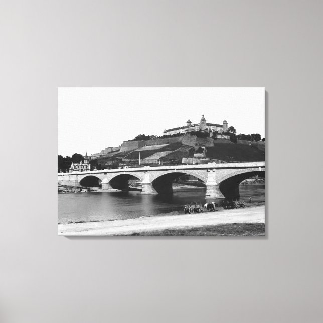 Festung Marienberg Leinwanddruck (Vorderseite)