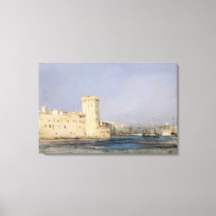 Festung Marine, 19. Jahrhundert Leinwanddruck