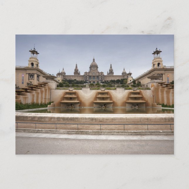 Festung Montjuc Postkarte (Vorderseite)