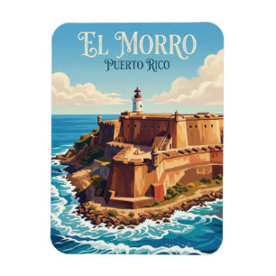 Festung San Felipe del Morro Puerto Rico Magnet