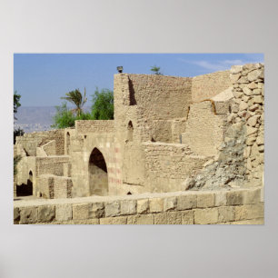Festung, von Baldwin I errichtet Poster