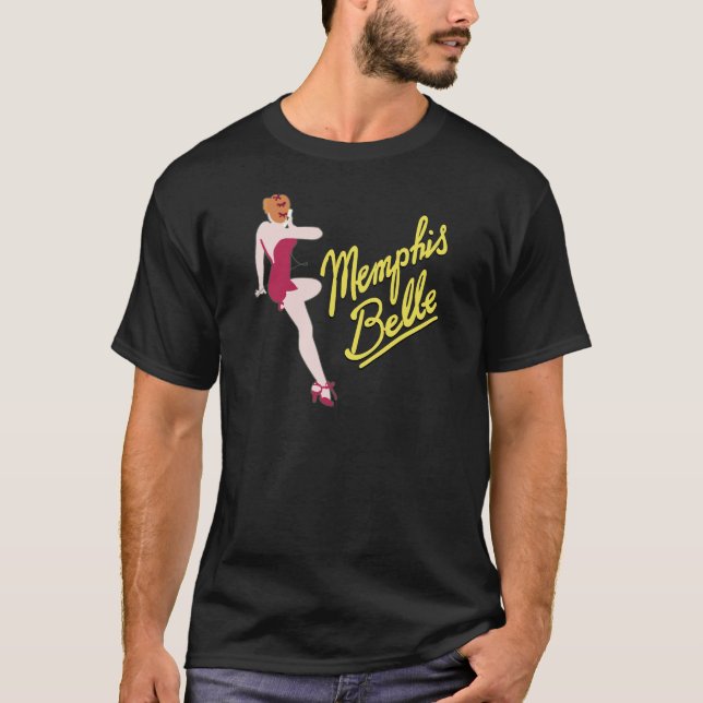 Festungs-Memphis-Schönheit des Fliegen-B-17 T-Shirt (Vorderseite)