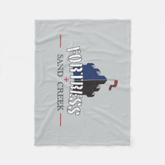 Festungs-Sand-Nebenfluss-Decke Fleecedecke