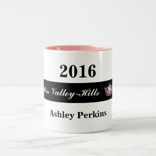 Festzug-Krone Art Fräuleins Amerika Ihre Zweifarbige Tasse