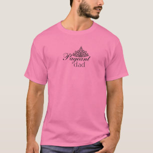 Festzug-Vater im Rosa u. im Tiara T-Shirt