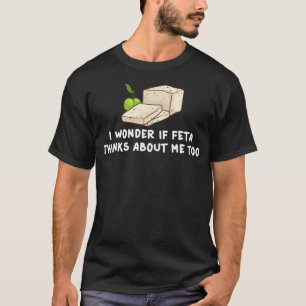 Feta Käse Geschenk Griechen Griechenland Griechisc T-Shirt