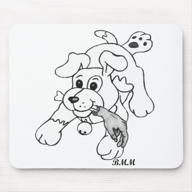 Fetch Boy Mousepad (Vorne)