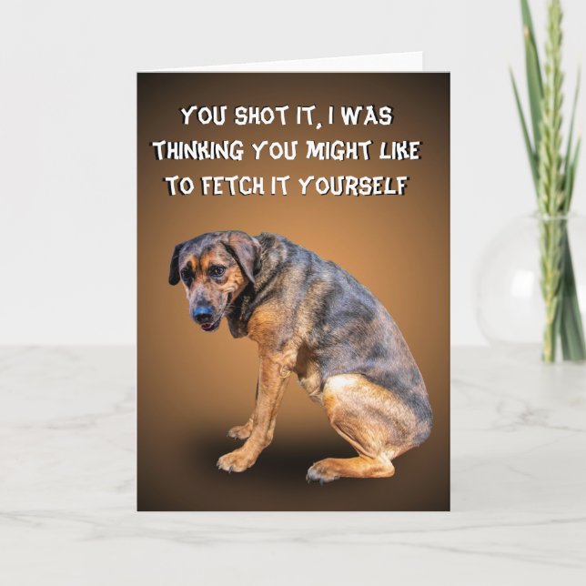 FETCH ES SELBST KARTE (Vorderseite)