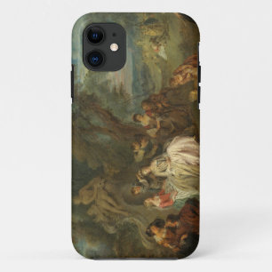 Fête Champêtre, C. 1730 (Öl auf Leinwand) Case-Mate iPhone Hülle