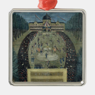 Fete de la Federation, am 14. Juli 1790 Ornament Aus Metall