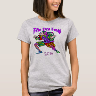 Fete Des Fous Mardi Gras 2016 bearbeiten T-Shirt