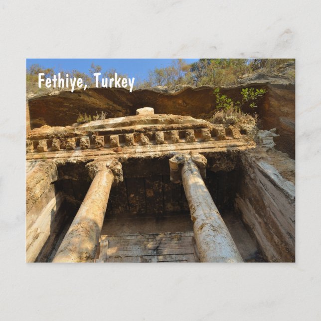 Fethiye, Türkei Postkarte (Vorderseite)