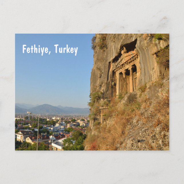 Fethiye, Türkei Postkarte (Vorderseite)