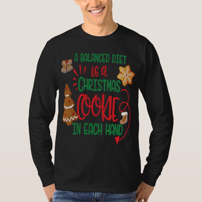 Fetinista Weihnachtsplätzchen T-Shirt (Vorderseite)