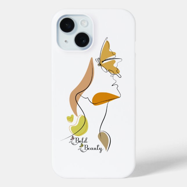 Fett Beauty Women Empowerment Face Line Kunst Zita Case-Mate iPhone Hülle (Rückseite)
