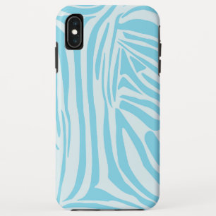 Fett Blau und Weiß Zebrastreifen Case-Mate iPhone Hülle