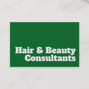 Fett & Clear Design - Hair & Beauty Consultants Visitenkarte