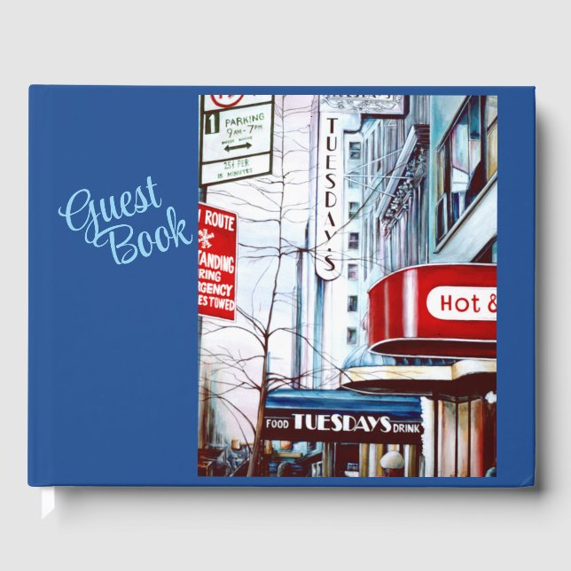 Fett Dienstag Abend Gästebuch (Vorderseite)