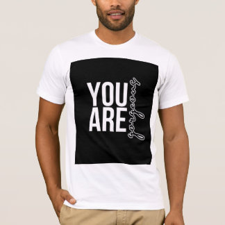 Fett Du bist wunderschön Zitat T-Shirt für Männer