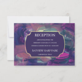 Fett-Empfang-Grafikkarte Einladung