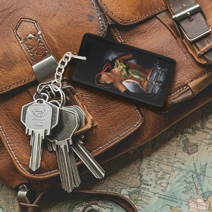 Fett Fantasy-Drachen-Tattoo-Frau Schlüsselanhänger