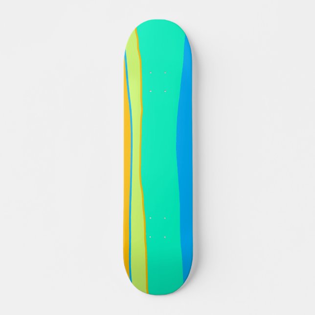 Fett farbiges Design Skateboard (Vorne)
