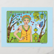 Fett_flach Papier Blatt 11" x 8,5"