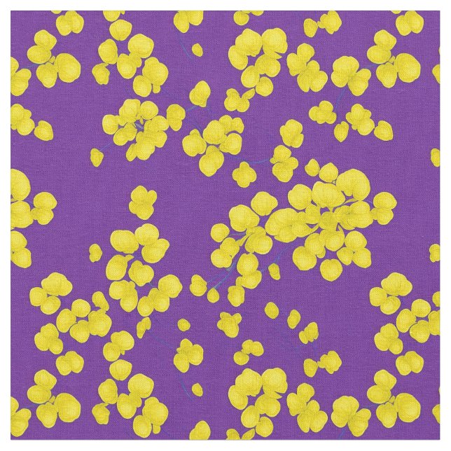 Fett Floral 3 Stoff (Nahaufnahme)