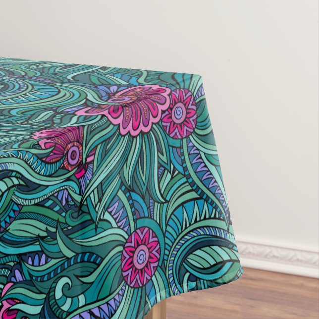 Fett Floral Tableclout Tischdecke (Beispiel)