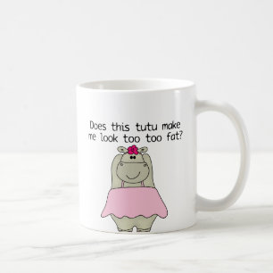 Fett FlusspferdTu Tu Tasse