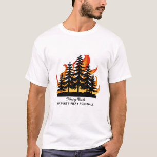 Fett Forest Fire Graphic T-Shirt