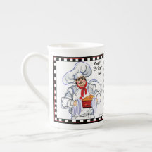 Fett Französischer Koch Tasse Art