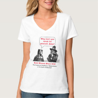 Fett Frauen seit 1620 (Mayflower Descendant) T-Shirt