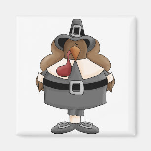 fett gedruckter Pilgertraumpute Magnet