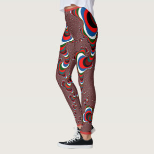 Fett gefärbte Funnel Cloud-Leggings Leggings
