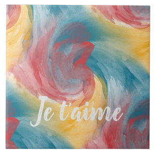 Fett gefärbte Krawatte Farbfarben Farbfarbenfroh W Fliese