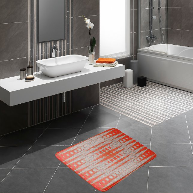 Fett geometrisch abstrakt badematte (Von Creator hochgeladen)