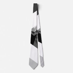 fett geometrisch-monochrome Retro-abstrakte Kunst Krawatte