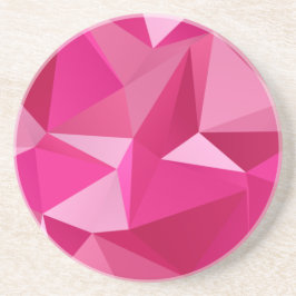 Fett geometrisches Halftone Print Untersetzer Desi