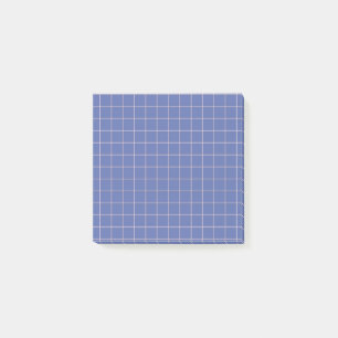 Fett gestuftes Design des elektrischen blauen Prüf Post-it Klebezettel