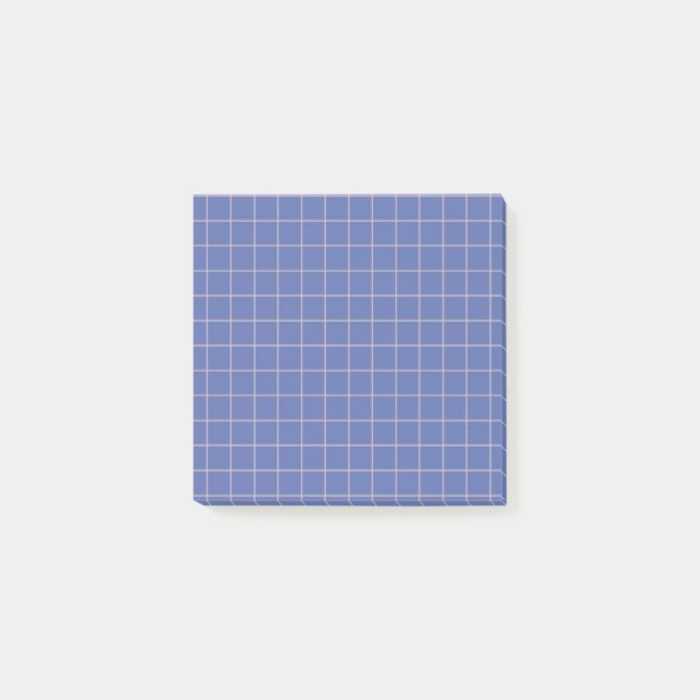 Fett gestuftes Design des elektrischen blauen Prüf Post-it Klebezettel (Vorderseite)