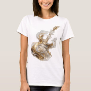 Fett Gold ABSTRACTE KUNST Künstlerisches Motiv T-Shirt