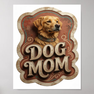 Fett Gold HUNDEMUTTER Poster