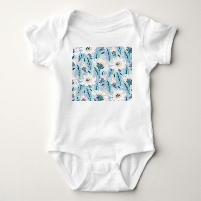 Fett handgestrichen Vintag Baby Strampler (Vorderseite)