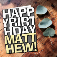 Fett Happy Birthday Benutzerdefinierter Name Gebur