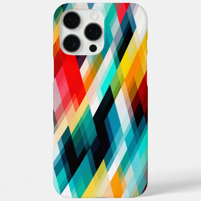 Fett Helle Farbige Case-Mate iPhone Hülle (Rückseite)