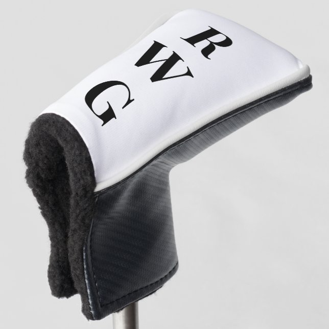 Fett Large Monogram Golf Headcover (3/4 Vorderseite)