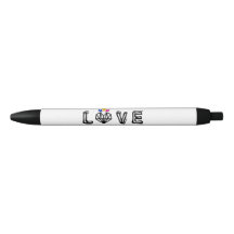Fett Liebe Logo Tinte Pen